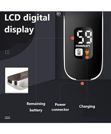 Shop KM-1893 Hair Clippers for Men - USB Rechargeable Electric Hair Trimmer with Digital Display | International Shipping Available - Buy Online on GoSupps.com