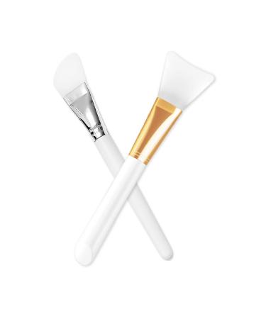 Leeqbcr facial masks brush hairless silicone cosmetic spatula face mask applicator brush to apply facial masks eye masks serum or dyi make-up tools 2 pieces - Buy Online on GoSupps.com