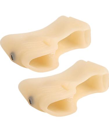 FRCOLOR Toe Separator Toe Separator Toe Separator Pedicure Tools 1 Pair Magnet Toe Splitter Thumb Valgus Big Orthosis Corrector Toe Separator Pedicure Tools Pedicure Tools Pedicure Tools