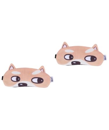 MAGICLULU 2 Pieces Sleep Eye Patch Eye Mask Cartoon Eye Patch