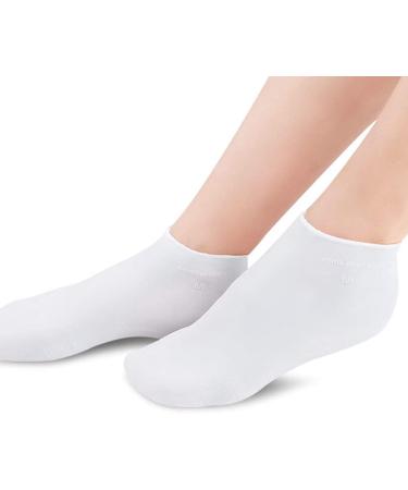 Minkissy Gel Socks - Moisturizing Spa Socks for Men & Women | 3 Pairs Heel Sleeve Stocking Filler | 16.5x8.5 cm - Buy Online on GoSupps.com
