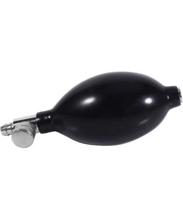 Black Manual Blood Pressure Latex Bulb - Replacement with Air Release Valve - Buy Online on GoSupps.com