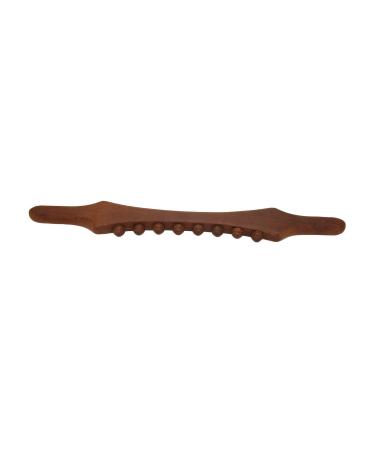 Verdant touch massage stick wood cockroaching stick muscle relaxation massage tool with 8 massage points for beauty salon and home use