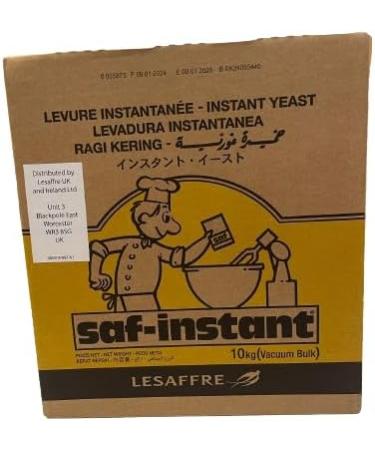 Lesaffre Saf-Instant Gold The Original Osmotolerant Yeast 10Kg | High Sugar Yeast | Making Sweet Bread - Buy Online on GoSupps.com