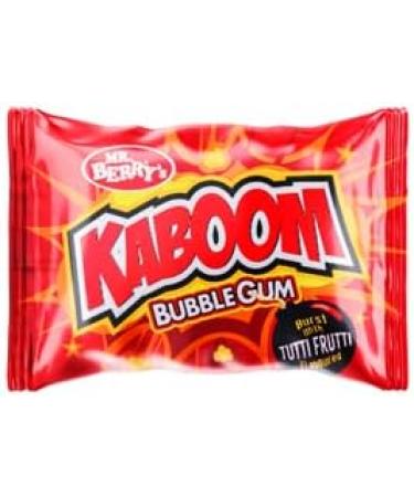 Mr. Berry's KABOOM Bubble Gum Burst with Tutti Fruity Flavour 50 pcs (Kenyan) - Buy Online on GoSupps.com
