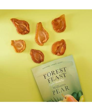Forest Feast Dried Peeled Williams Pear 600g Vegan Gluten Free High Fibre - Buy Online on GoSupps.com