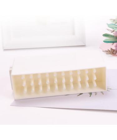Nail Drill Bits Holder 30 Holes Drill Bits Organizer Container 30 Holes Manicure Tools - Buy Online on GoSupps.com