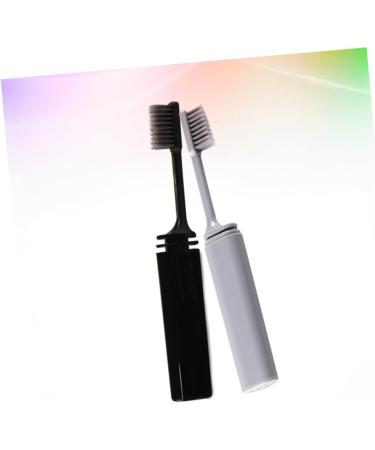 FRCOLOR 6 Pcs Foldable Travel Toothbrush Set - Portable Personal Care Teeth Brushes for International Shipping - Buy Online on GoSupps.com