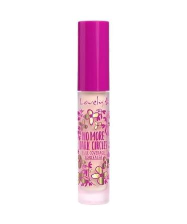 LOVELY LOVELY NO MORE DARK CIRCLES FULL COVERAGE CONCEALER HIGH COVERAGE UNDER EYE CONCEALER 04 4 ML