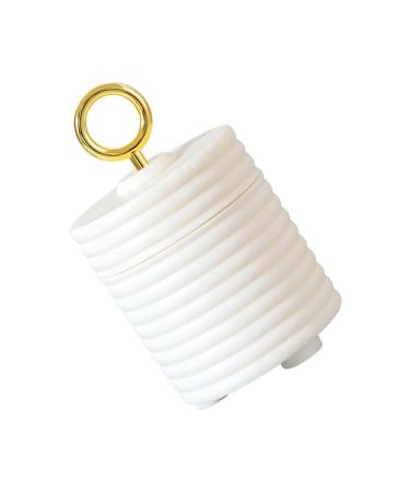 HAPINARY 1pc Mousse Frother Foam Body Wash Facial Cleaning Bubbler Facial Cleaner Bubbler Milk Facial Foam Maker Foam Hand Soap Dispenser Foaming Body Wash Foaming Facial White Pp 12.7x7.5cm White