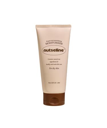 Super Nut Nourishing Moisturizer Unscented for Dry Skin Fermented Shea Butter Natural Nut Ingredients Milky Lotion Texture 200ml(6.76 fl oz.)