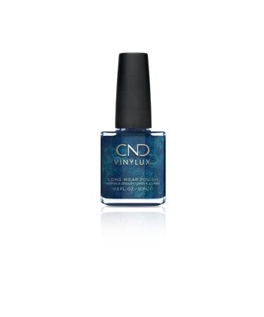 CND Vinylux Longwear Blue Nail Polish  Gel-like Shine & Chip Resistant Color  0.5 Fl Oz