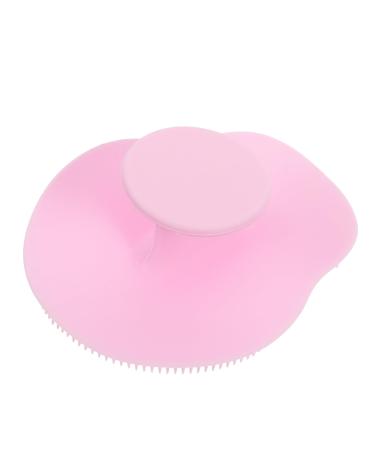 Ipetboom Hulu Scrubber Facial Cleansing Brush Face Brush Female Facial Brush Face Exfoliator Brush Multifunctional Brush Face Washing Cleaner Bath Brush Silica Gel Man Body Detergent