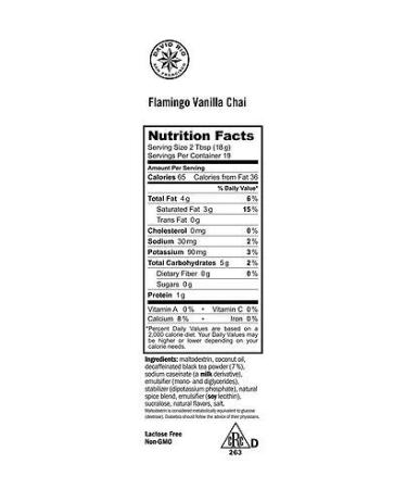 David Rio Flamingo Vanilla Chai - Pappwickeldose (1.52 kg) | Premium International Shipping - Buy Online on GoSupps.com