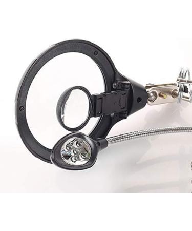 Metal Magnifier 10 Times with LED Lights Multi-Function Motherboard Repair Workbench 5 Times HD Repair Station Mobile Phone Repair Magnifier Lamp Hand-Carved Good Times - Buy Online on GoSupps.com