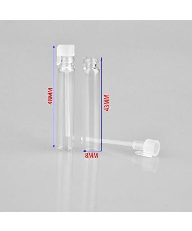 Enslz Mini Essential Oil Sample Bottles - 100pcs x 2ml Aromatherapy Set for International Shipping - Buy Online on GoSupps.com