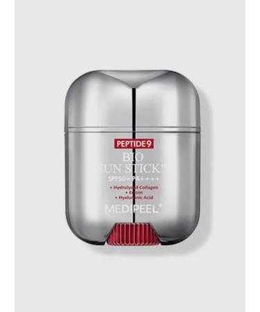 MEDIPEEL Peptide 9 Bio Sun Stick Pro Sun Screen Anti Wrinkle Unisex On The Go Sun Stick with SPF50 UV Protection For Extra Skin Care