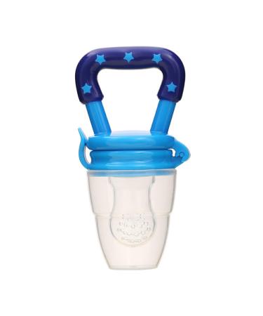 tuwiwol baby nipple fresh food vegetables supplement easy to install and clean durable fashionable silicone baby pacifier comfortable blue l l blue