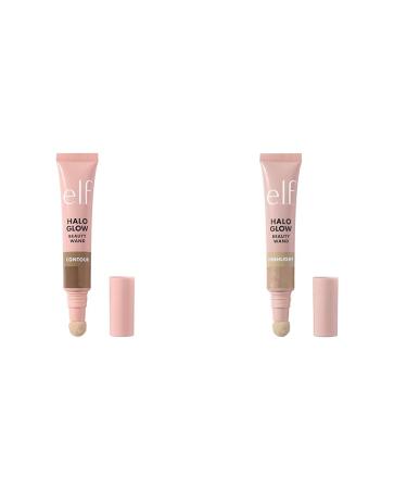 e.l.f. Halo Glow Contour + Highlight Beauty Wands | Liquid Sculpting & Highlighting Bundle