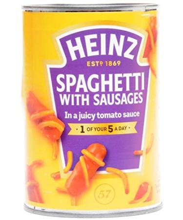 Heinz Pasta Boxes (Spaghetti Sausages 2 x 400g)