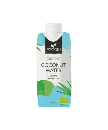 Buy Foodin Coconut Water 12 Pack (12x330ml) - Refreshing Natural Hydration | International Shipping Available - Buy Online on GoSupps.com
