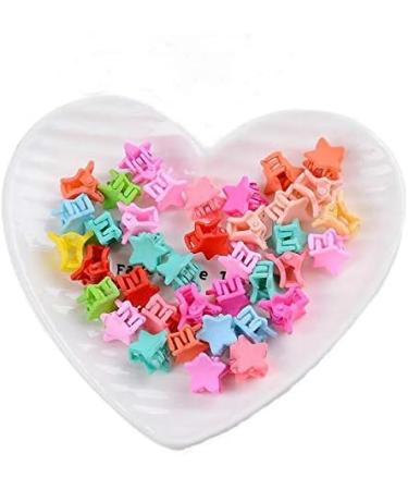 Child Hair Clips 50pcs Mini Claw Hair Clips for Girls Toddler Hair Accessories AIMEET Cartoon Cute Hair Clips Hairpin Barrettes for Toddlers Baby Girls Kids Children Women Hair Accessories Star - Buy Online on GoSupps.com