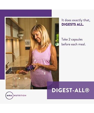 MRM Digest-All Vegetarian Capsules | 100% Plant-Based Digestive Support - Buy Online on GoSupps.com