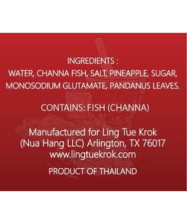 Fermented Fish Sauce Ling Tue Krok Pla Ra Thai Lao Papaya Salad Dressing 400g - Buy Online on GoSupps.com