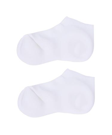 minkissy 3 Pairs Protective Socks Heel Protector Socks Heel Moisturizing Socks Silicone Heel Socks Moisturising Socks Beauty Socks High Heel Socks Anti Dry Sock Spa Sebs Moisture Miss White