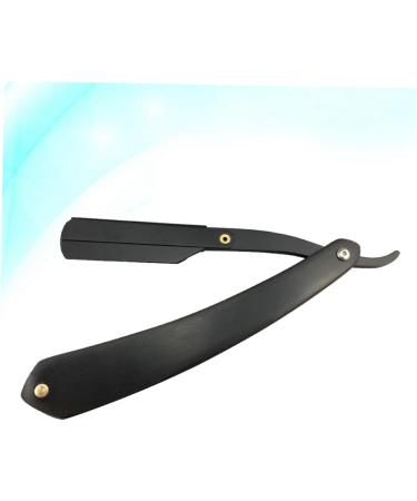 Doitool Razor with Wooden Handle - Safe Metal Shaving Razor for Men | Barber Steel Manual Eyebrow Knife - Buy Online on GoSupps.com