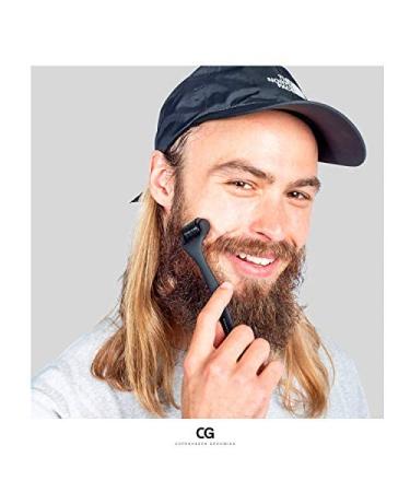 Copenhagen Grooming Set for Beard Growth | Original Beard Growth Kit with Activator Serum & Dermaroller - 150 Days to a Fuller Stronger Beard - Buy Online on GoSupps.com