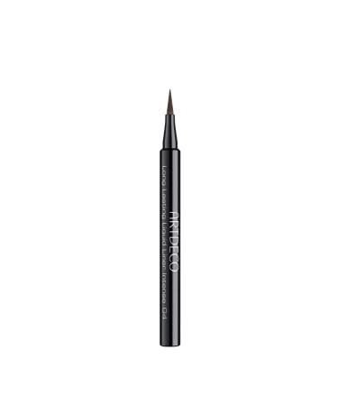 Artdeco Long -Lasting Liquid Liner Intense - liquid color -intensive eyeliner in pen form with nylon felt tip and extreme durability - 1 x 0.6 ml 4 - Brown line - Buy Online on GoSupps.com