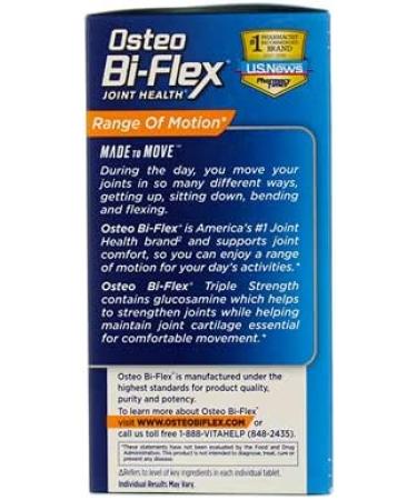 Osteo Bi-Flex Triple Strength 80 Coated Tablets - Joint Support Supplement - Buy Online on GoSupps.com