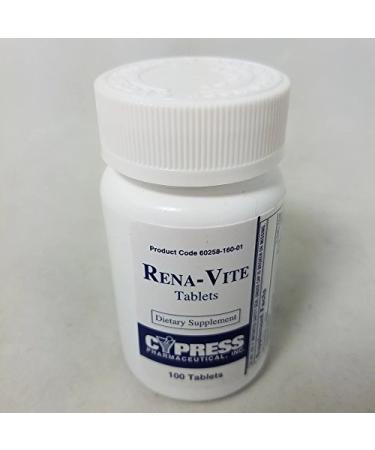 Rena-Vite Tablets 100 Count per Bottle (3 Pack)