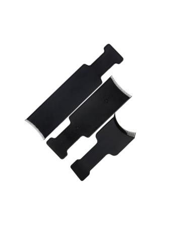 GALPADA Lot de 3 Planches Teinture pour Coiffure Grosse Moyenne et Petite Taille Outil Courb pour Coloration Professionnelle et Maison Kit Coloration Capillaire pour Usage Salon