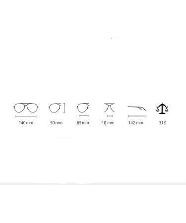 Shop KDOQ Stylish Anti-Blue Light Cat-Eye Reading Glasses | TR90 Frame Trendy Design Lightweight & Durable - Buy Online on GoSupps.com