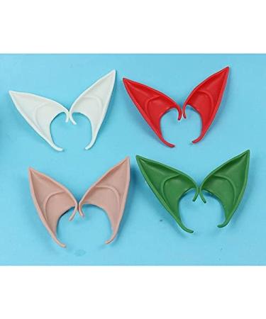 Sither Elf Ears Pack for Women and Girls - Cosplay Halloween Party Costume Accessories - 2 Pairs Green Fairy Masquerade Vampire Ears - Buy Online on GoSupps.com