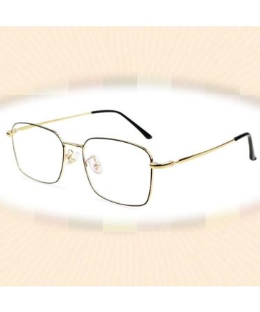 FREAZE Sonnen-Reaner Bifocal Reading Brille Photochrome Reading glasses Blind-free computer reading glasses Ultra-light titanium alloy unisex 1.0x (Color: Gold Size: 2.25x)