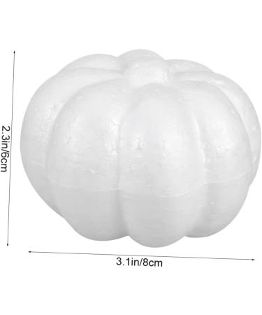 Warmhm 30 Pcs Pumpkin White Foam Ball Mini Whitex6pcs 8.8*8.5*5cmx6pcs - Buy Online on GoSupps.com