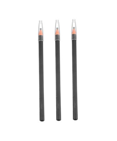 3pi ces Crayon Sourcils Ensemble De Crayon Fin Grise Effet Naturel Pour Maquillage Quotidien Et Voyage R sistant Transpiration Eau