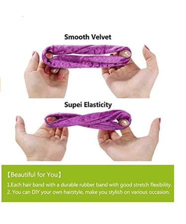 Rosennie Colorful Hair Ties 30 Elastic Scrunch Bands for Women & Girls 50 Vibrant Colors Perfect Ponytail Accessories - Buy Online on GoSupps.com