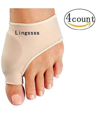 Bunion Corrector & Relief Sleeve - Orthopedic Gel Pads for Hallux Valgus - 2 Pairs for Men & Women - Bunion Brace & Toe Separator - Buy Online on GoSupps.com