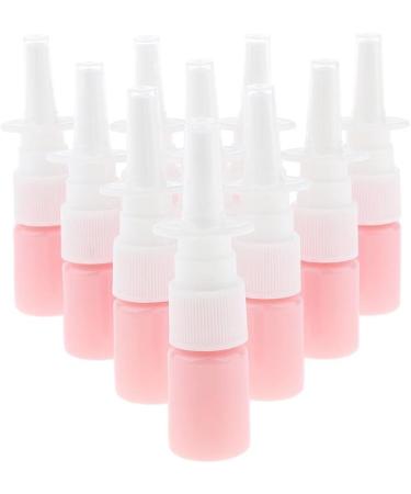 Milageto 10Pcs Empty Nasal Spray Bottle Sprayer Plastic Spray Bottle for Daily Use 5ml Pink 8.8x2.1cm - Buy Online on GoSupps.com