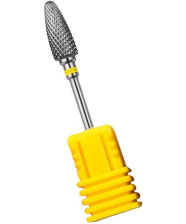 minkissy Metal Drill Bits Manicure Drill Bit Nail Art Drill Bits Nail Grinding Head Acrylic Nail Drill Bits Grinding Head Nail Drill Bit for Pedicure Yellow Manicure Tools As Shown - Buy Online on GoSupps.com