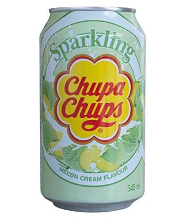 Chupa Chups Sparkling Melon & Cream Soda Disposable (24 x 0.345 l)