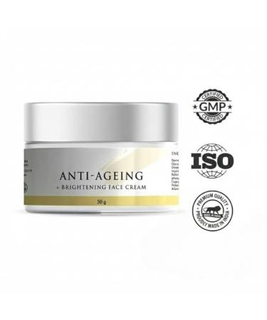 Goldy Anti Ageing & Brightening Cream with Niacinamide Vitamin-A & C & Peptides | Minimizes Fine Lines & Wrinkles Improve Collagen & Skin Elasticity | for Men & Women | 50g - Buy Online on GoSupps.com