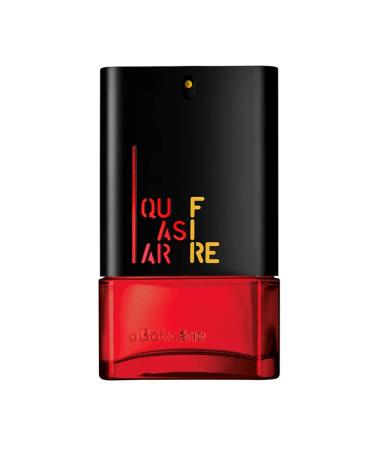 Boticario - Linha Quasar - Colonia Masculina Fire 100 Ml Quasar Collection - Fire Eau De Toilette 3.38 Fl Oz