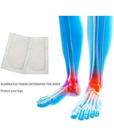 Detox Foot Pads - Natural Ginger Foot Detoxification Pads (20 Pieces) for Anxiety Relief & Body Cleanse - Buy Online on GoSupps.com