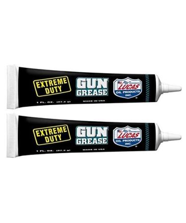 2 - Lucas Extreme Duty Gun Grease 1oz Tube 10889 Lube