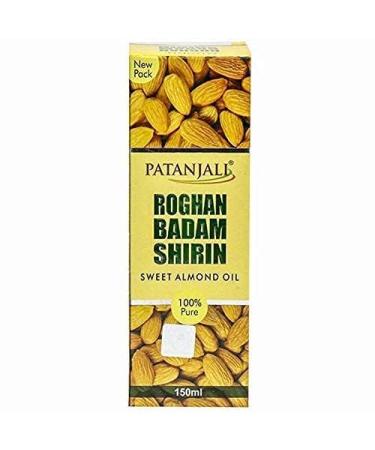 Patanjali Roghan Badam Shirin Sweet Almond Oil 150 ml